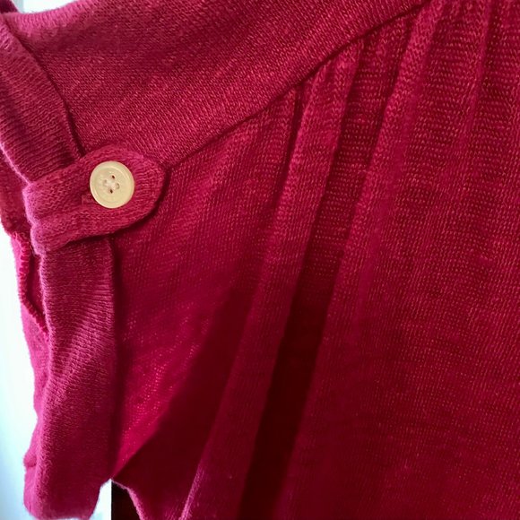 Ralph Lauren Fuchsia Blouse ~ Petite Medium - Picture 3 of 4